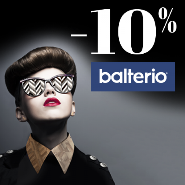 - 10% op alle Balterio laminaatvloeren